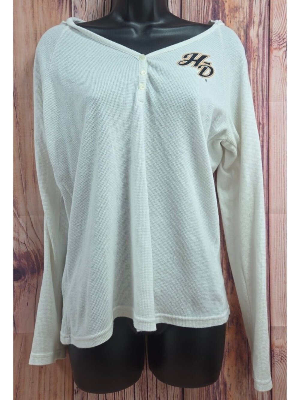 Harley Davidson Womens White Hoodie Small